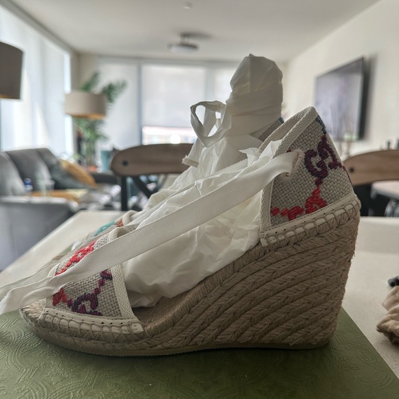 Gucci multicolor espadrilles - Picture 5 of 8